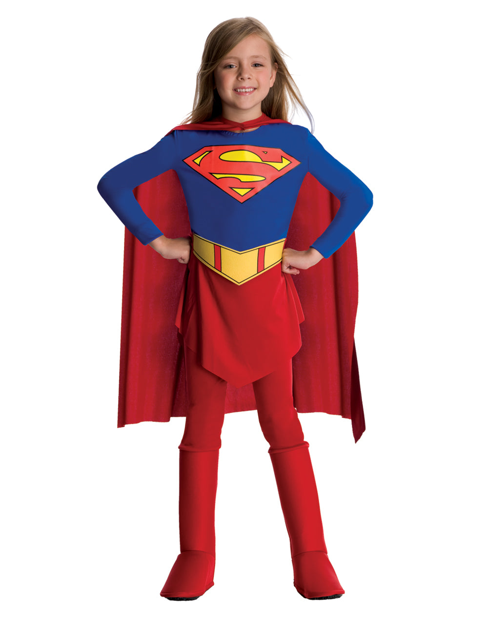 DC Comics Supergirl classic costume for kids.