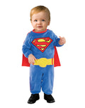 DC Comics Superman infant romper costume for kids.
