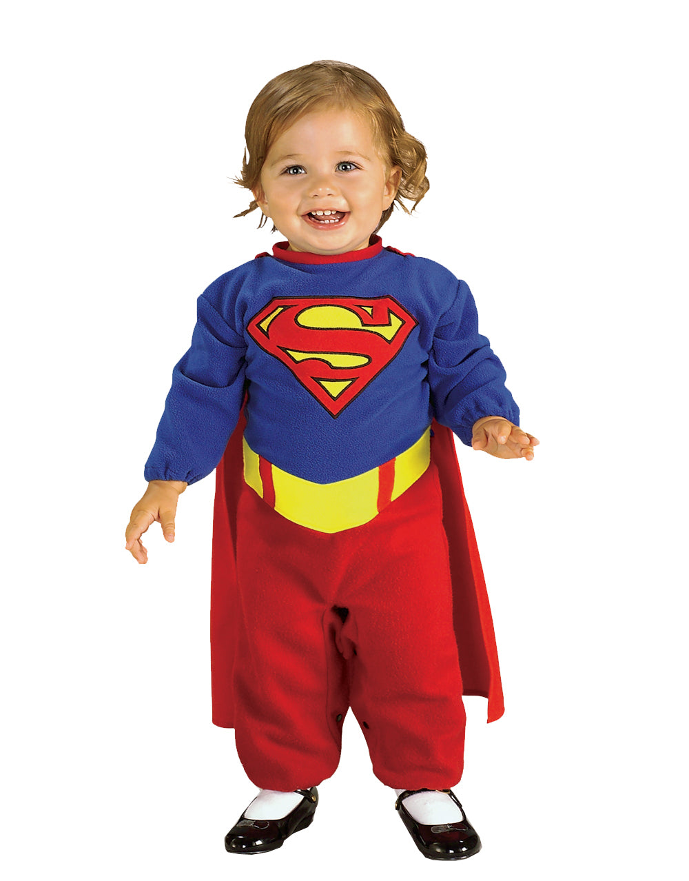 DC Comics Supergirl toddler romper costume for kids.
