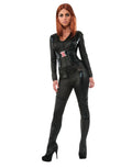 Captain America The Winter Soldier Black Widow deluxe jumpsuit costume for women.