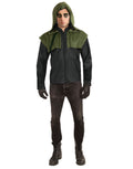 DC Comics Arrow hooded top costume for kids.