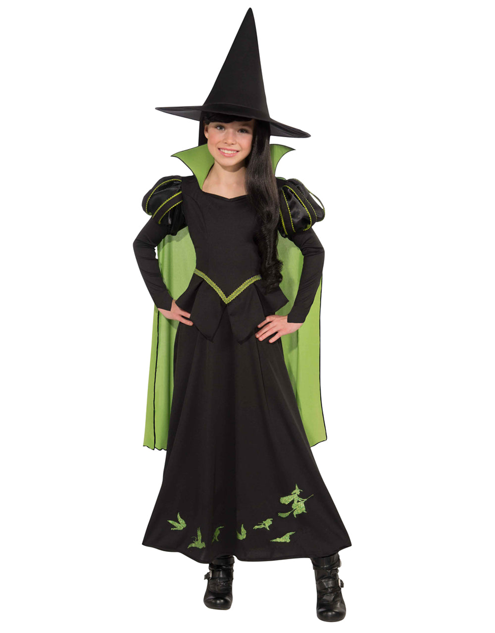 The Wizard of Oz Wicked Witch of the West costume for kids.