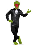 The Muppets Kermit the Frog deluxe costume for adults.