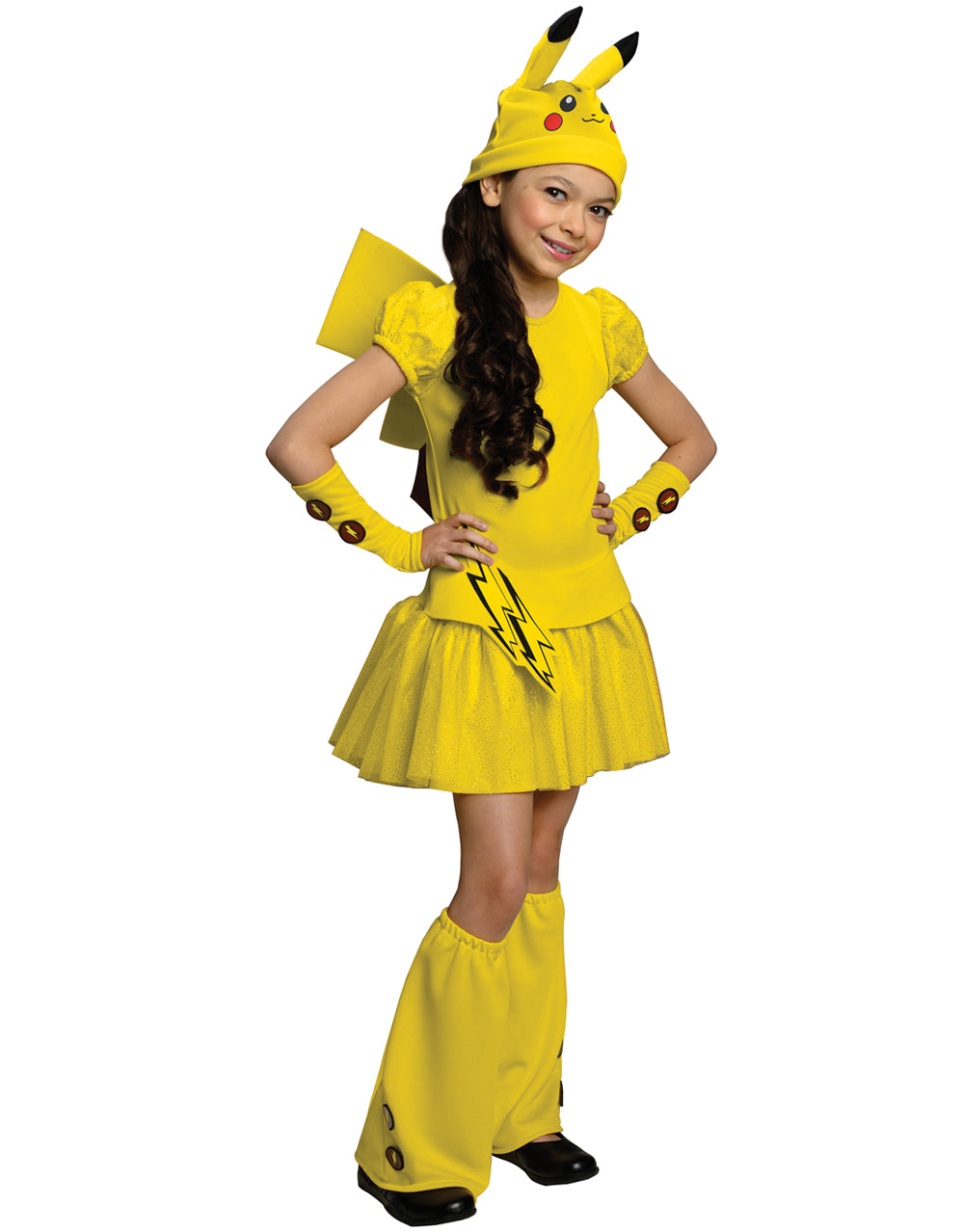 Pokemon girl Pikachu costume for kids.