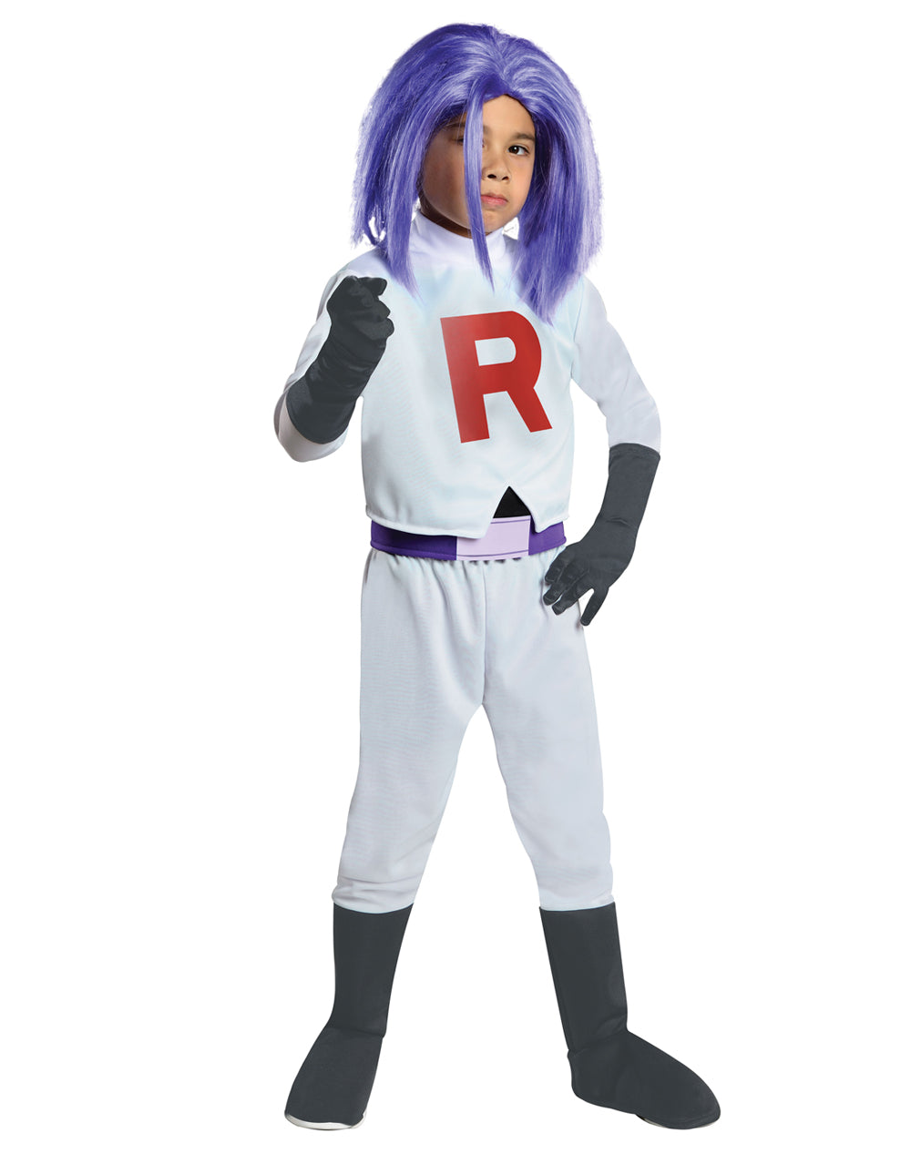Pokemon James Team Rocket costume for kids.