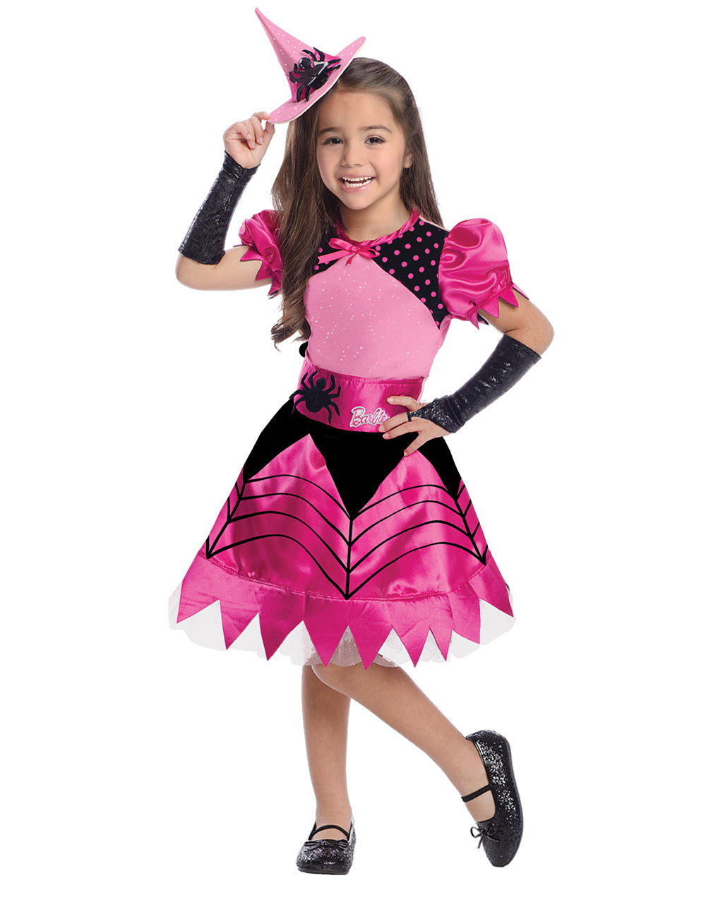 Barbie witch costume for kids.