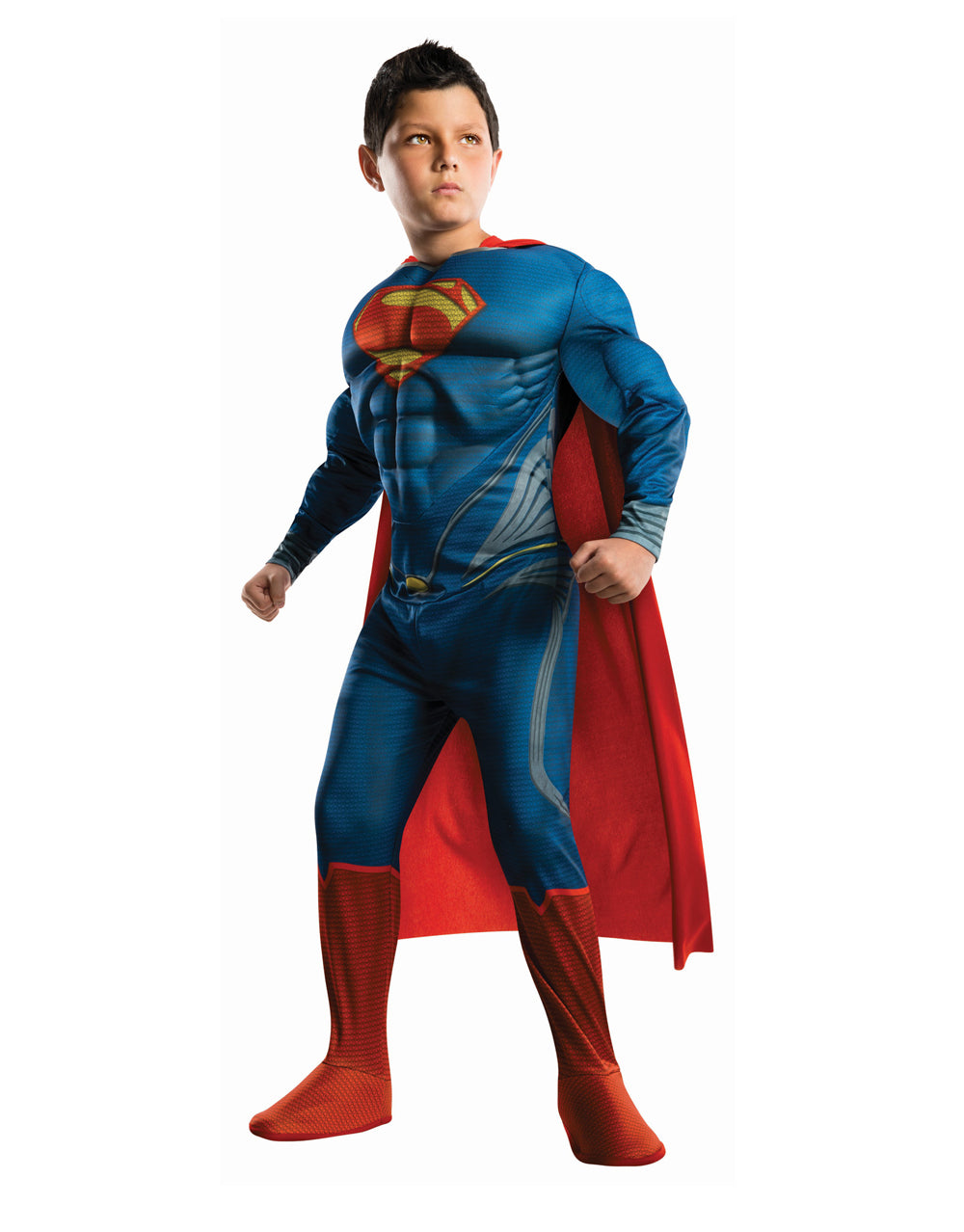 DC Comics Man of Steel Superman padded costume for kids.
