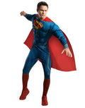 DC Comics Man of Steel Superman padded costume for adults.
