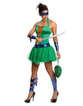 Teenage Mutant Ninja Turtles Leonardo dress costume for women.