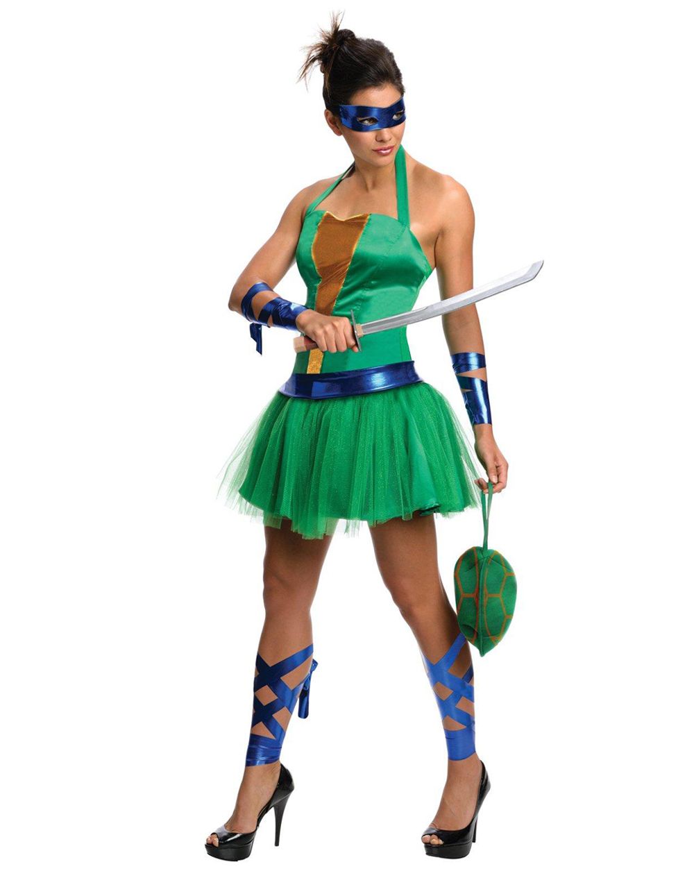Teenage Mutant Ninja Turtles Leonardo dress costume for women.