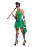 Teenage Mutant Ninja Turtles Donatello dress costume for women.