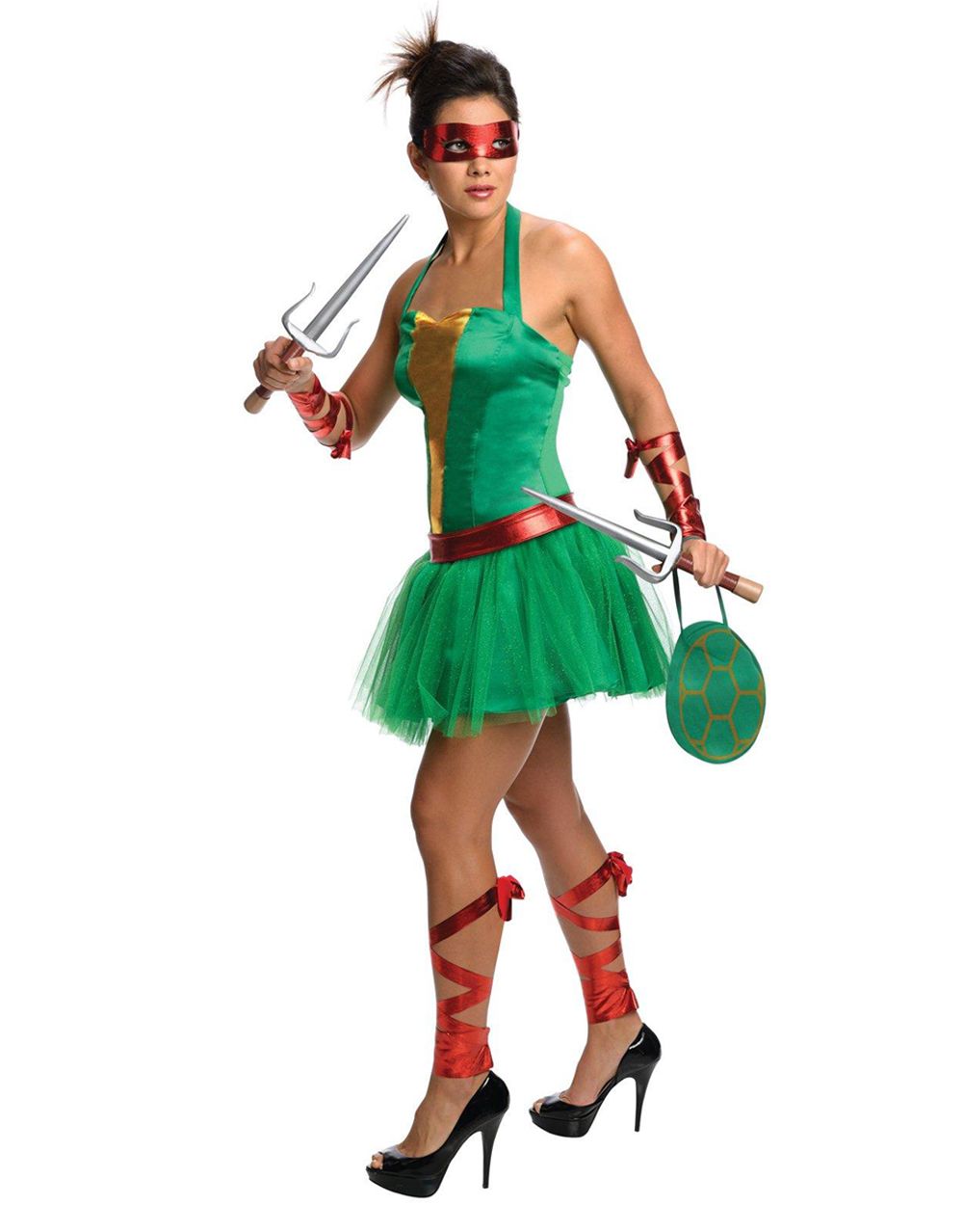 Teenage Mutant Ninja Turtles Raphael dress costume for women.