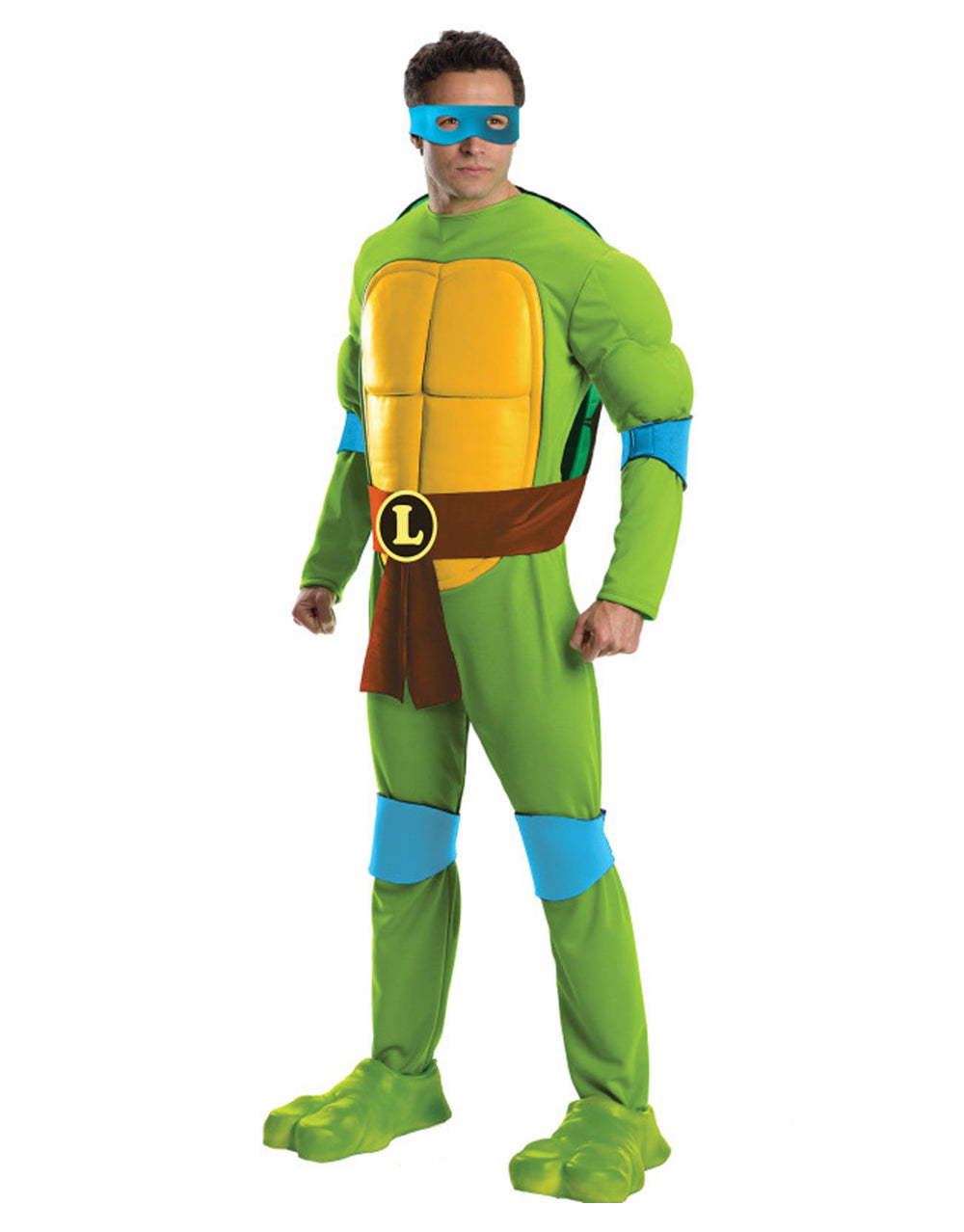 Teenage Mutant Ninja Turtles Leonardo deluxe costume for adults.