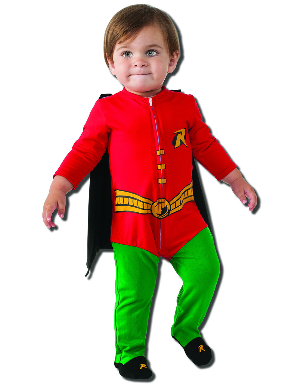 DC Comics Teen Titans Robin infant costume for kids.