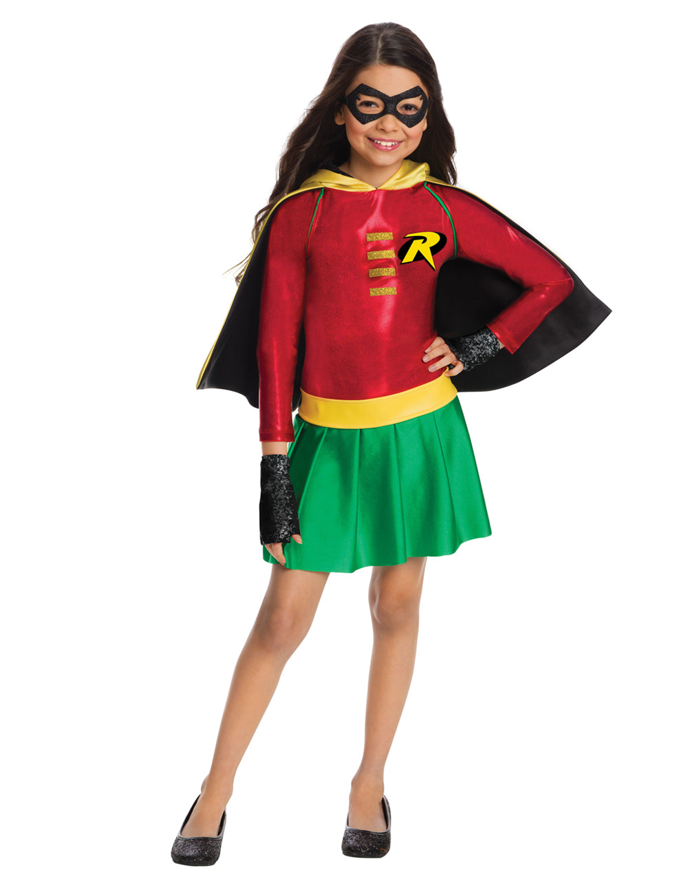 DC Comics Robin girls costume for kids.
