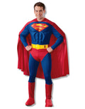 DC Comics Superman deluxe classic costume for adults.