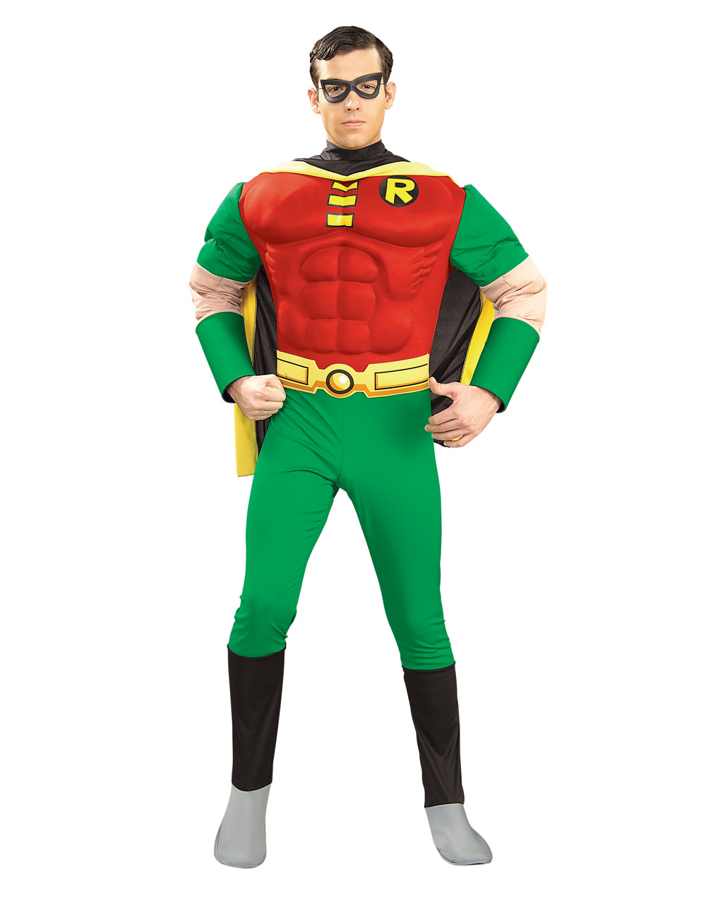 DC Comics Teen Titans Robin deluxe padded costume for adults.