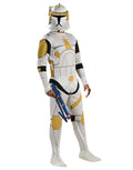 Star Wars Clone Trooper Commander Cody costume for adults.