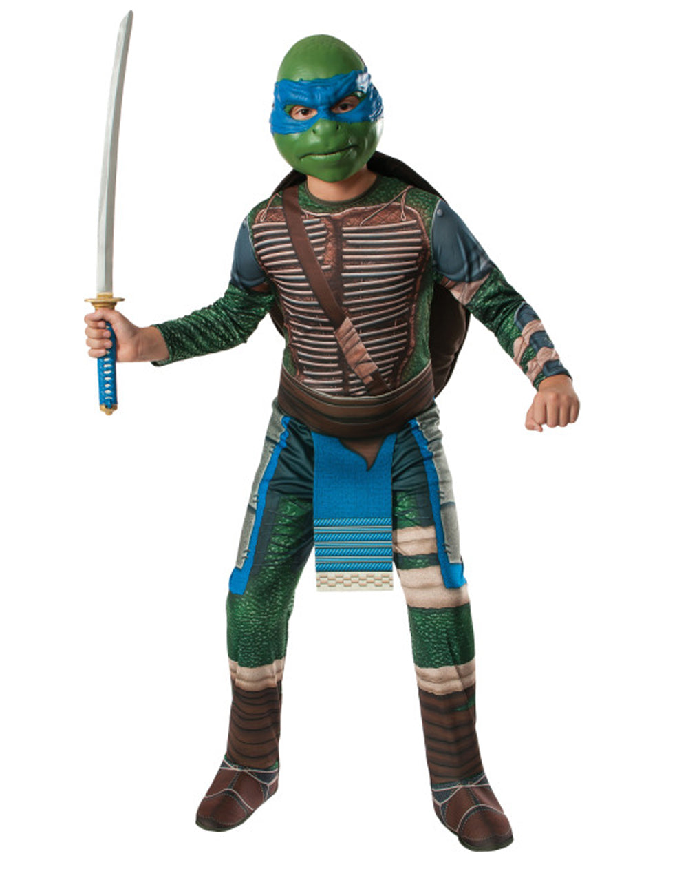 Teenage Mutant Ninja Turtles Leonardo movie costume for kids.