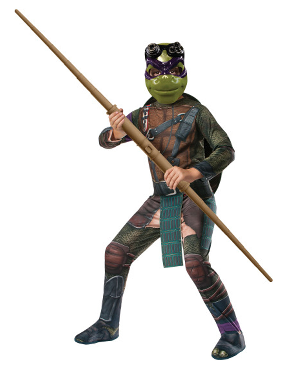Teenage Mutant Ninja Turtles Donatello movie costume for kids.