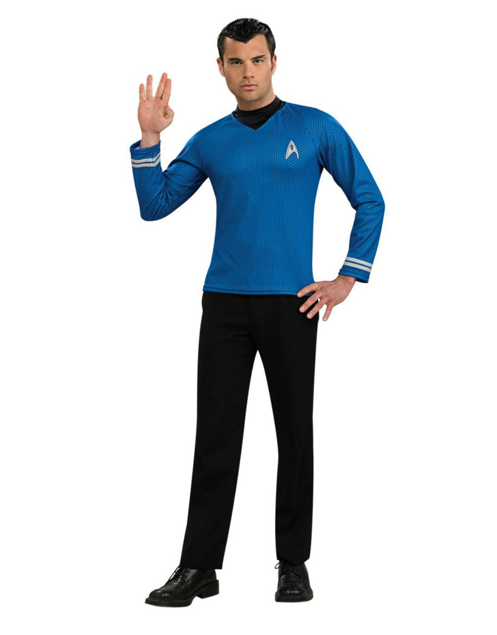 Star Trek Spock uniform top costume for adults.
