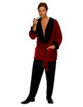 Playboy smoking jacket costume for adults.