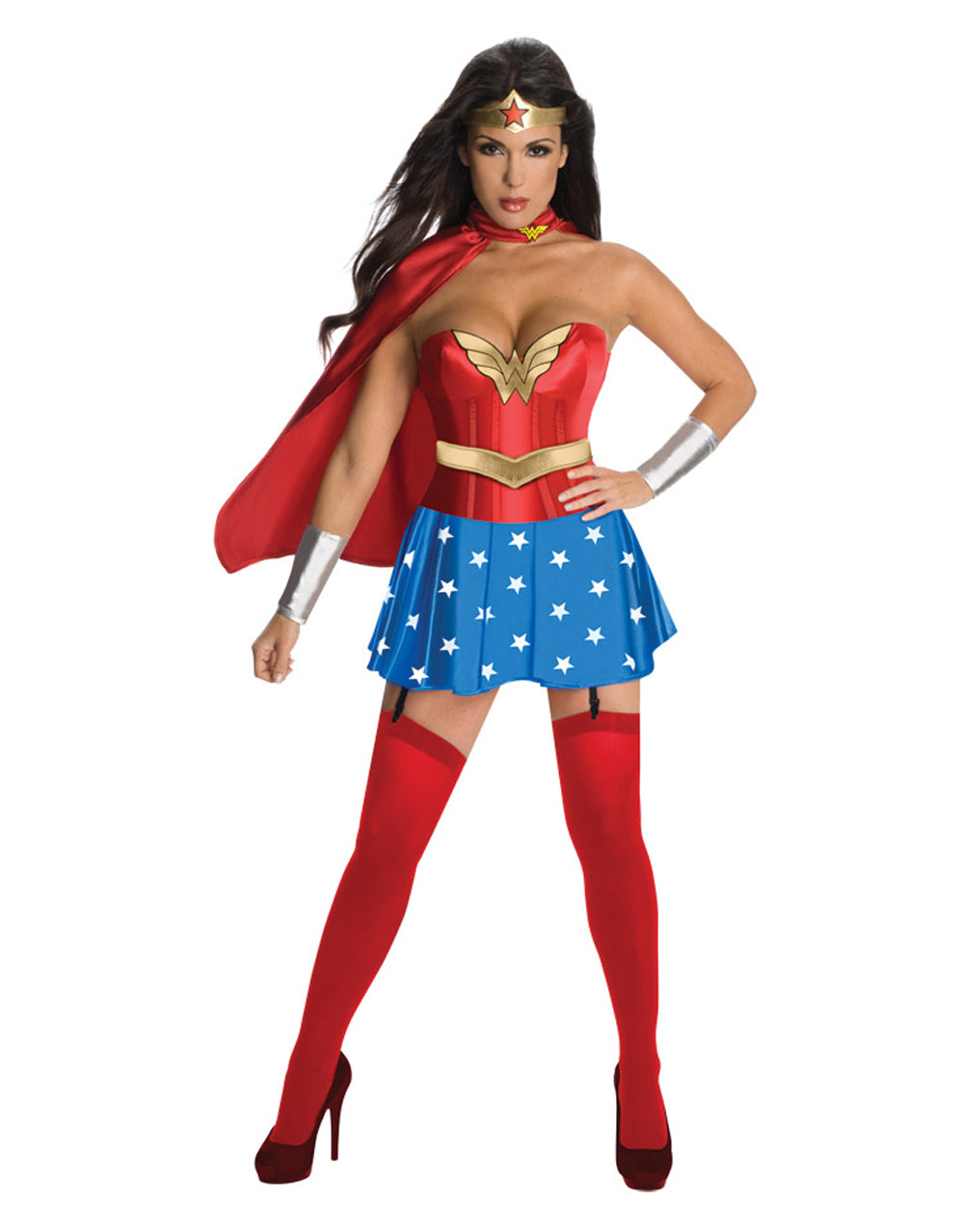 DC Comics Wonder Woman Secret Wishes corset costume for women.
