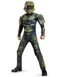 Halo Master Chief classic muscle costume for kids.