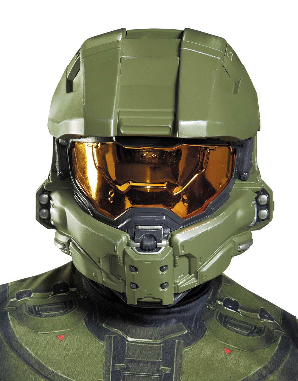 Halo Master Chief half mask costume accessory for kids.