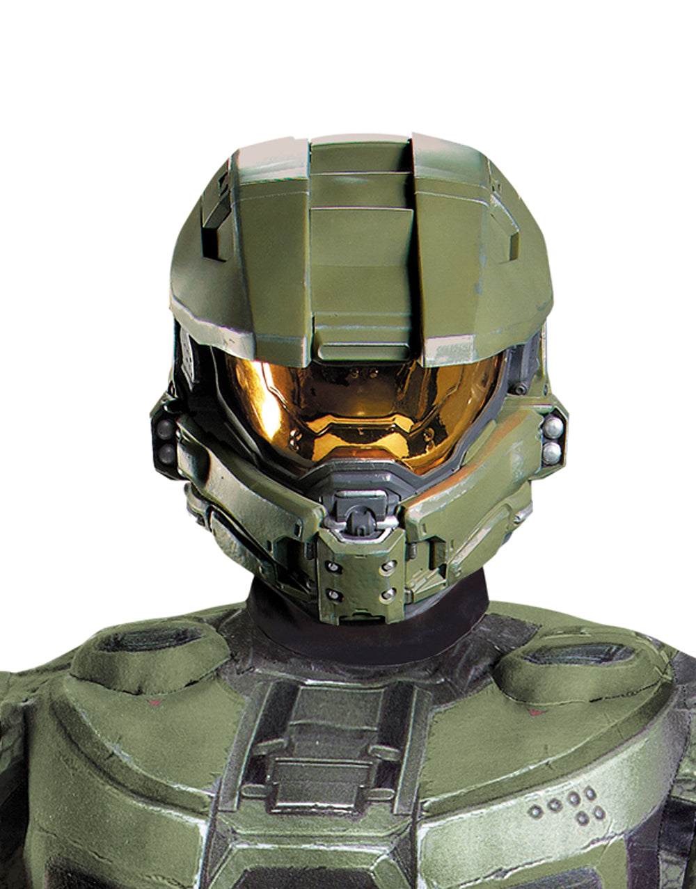 Halo Master Chief full helmet costume accessory for adults.