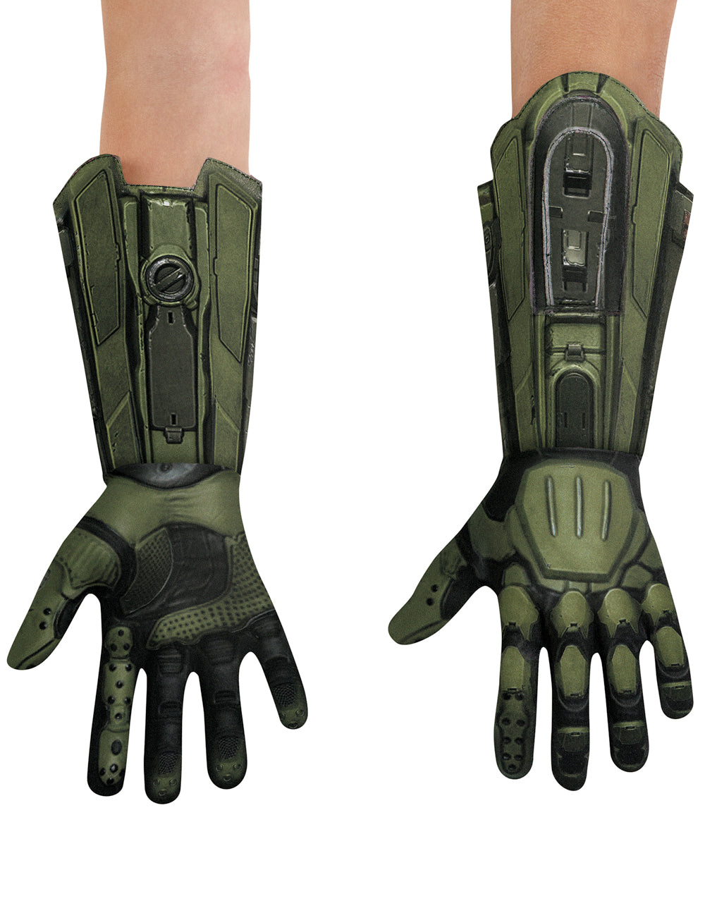 Halo Master Chief deluxe gloves costume accessory for kids.