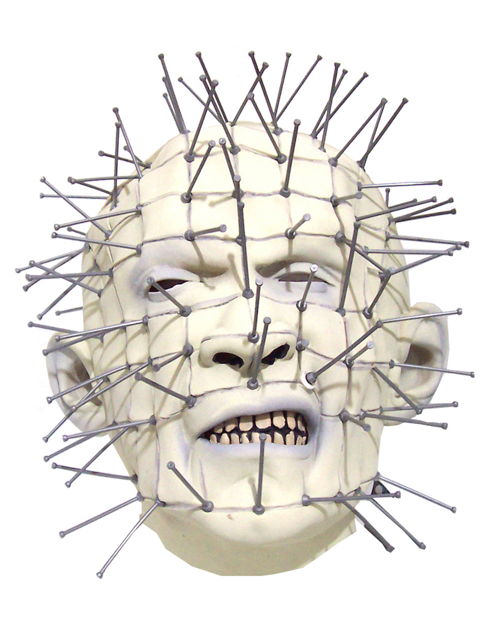 Hellraiser Pinhead Cenobite mask costume accessory for adults.