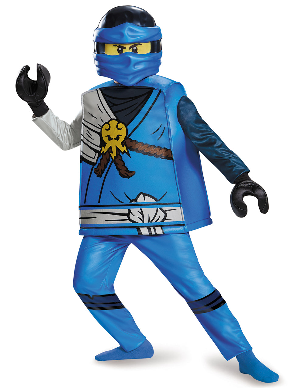 Lego Ninjago Jay deluxe costume for kids.