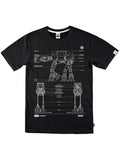 Official Star Wars AT-AT Walker black T-shirt - licensed apparel