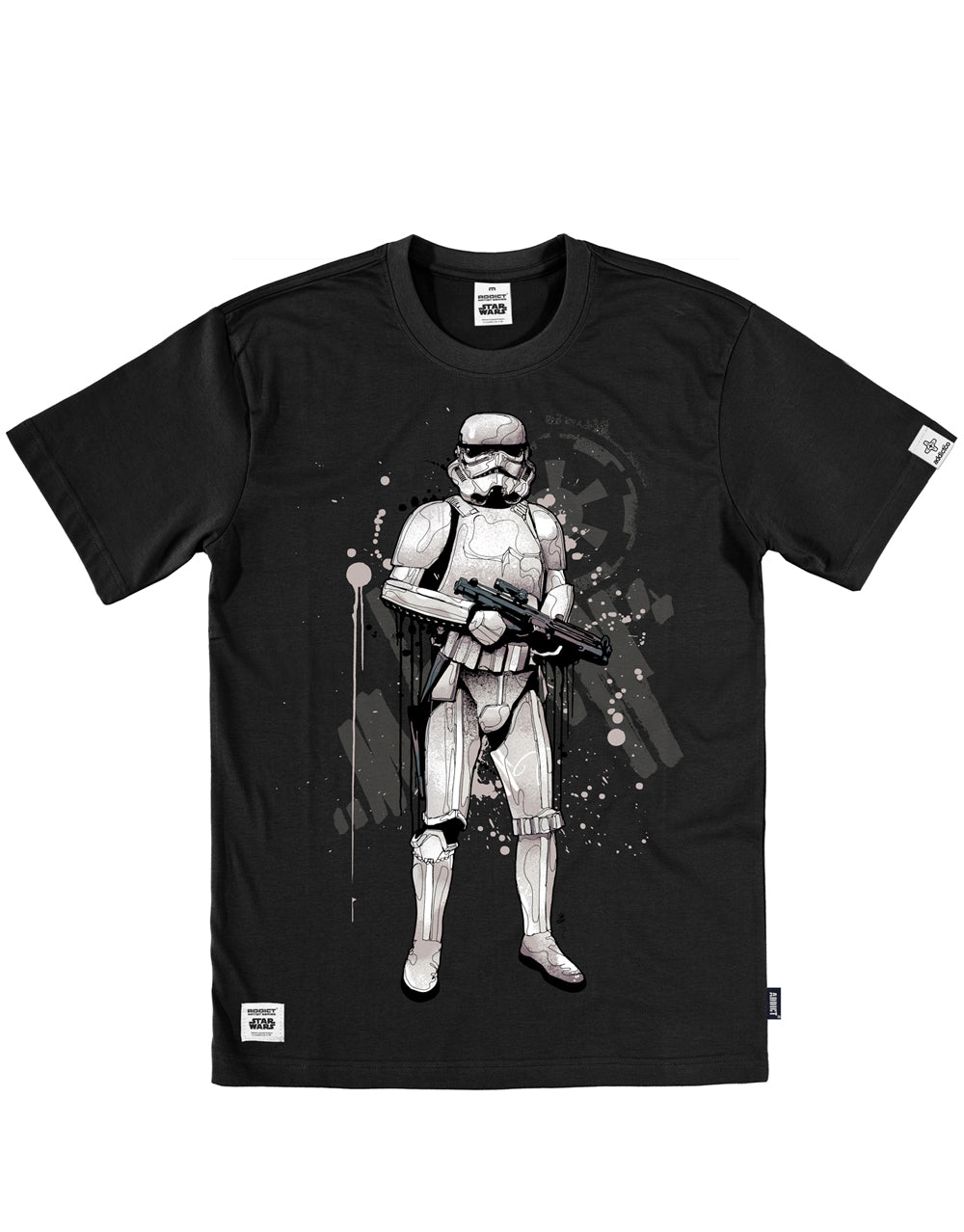 Official Star Wars Stormtrooper black T-shirt - licensed apparel