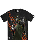 Official Star Wars Boba Fett bounty hunter black T-shirt - licensed apparel