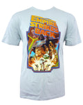 Star Wars the empire graphic on a grey adult t-shirt.