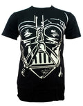Darth Vader nation graphic on a black adult t-shirt.