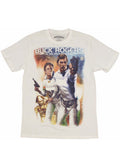 Buck Rogers buck is in charge graphic on a white adult t-shirt.