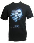 Two-Face believe graphic on a black adult t-shirt.