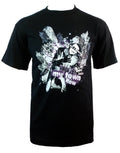 The Dark Knight Joker my kind of town graphic on a black adult t-shirt.