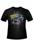 Back to the Future Lightning black t-shirt for adults