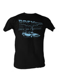 Back to the Future Ride The Lightning black t-shirt for adults