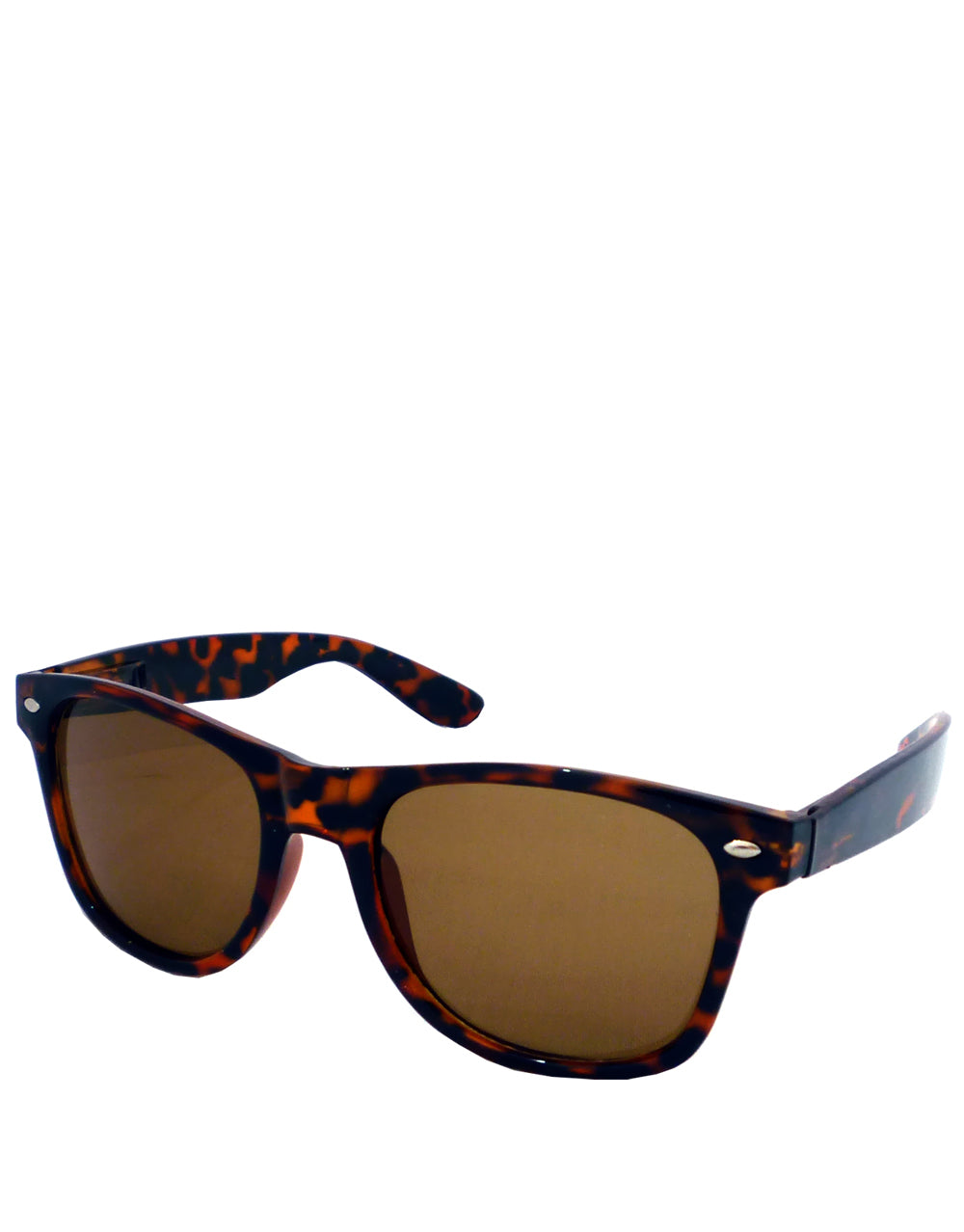 Casino Pesci Sunglasses Style, Tortoise Frame / Brown Lens