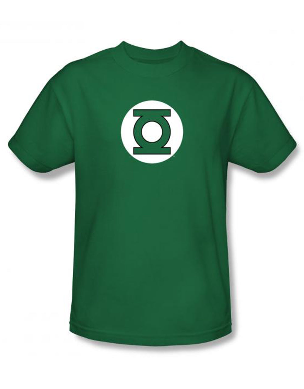 Symbol graphic on a green adult t-shirt.