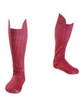 Marvel Comics Spider-Man boot covers costume accessory for adults.