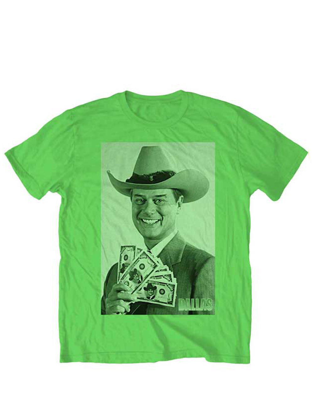 Dallas all that matters is winning graphic on a green adult t-shirt.