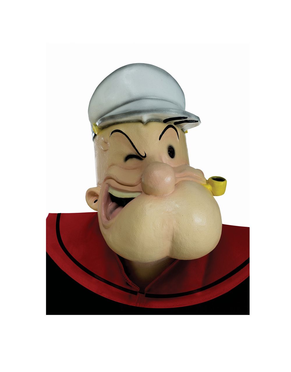 Popeye mask costume accessory for adults.
