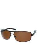 Royale Sunglasses Inspired, Bronze Frame / Brown Lens