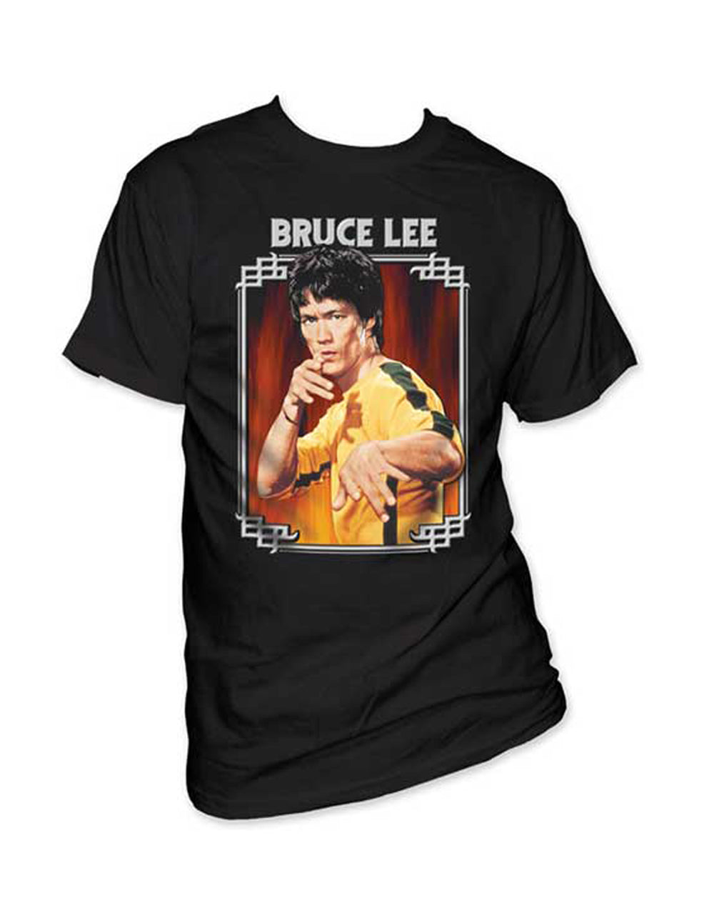 Official Bruce Lee Game Of Death black T-shirt - licensed martial arts apparel